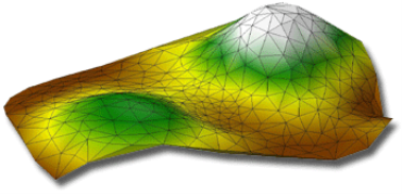 Obrázek 7: Triangular irregular network (source: https://www.essaycompany.com/essays/geography/ecologically-compatible-land-planning-5380)